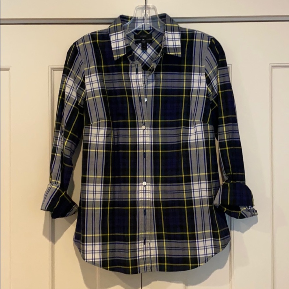 J Crew Perfect Fit button down